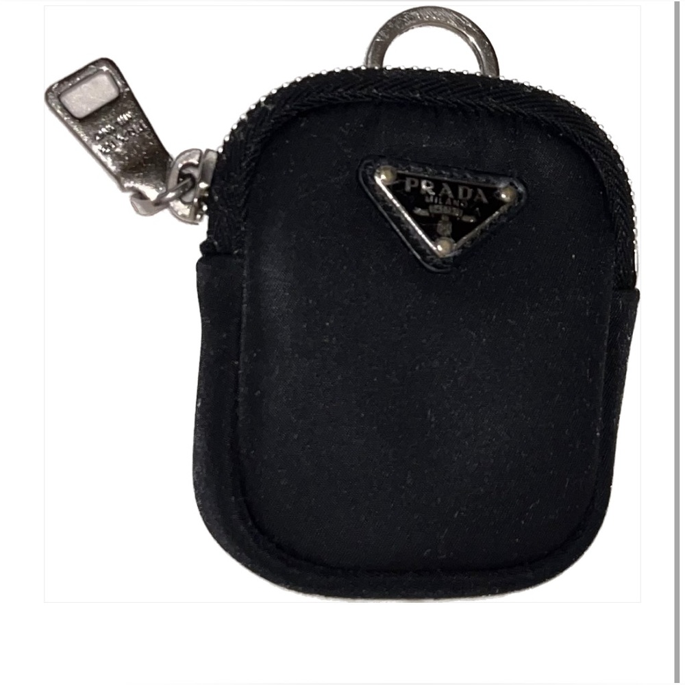 Authentic Prada ankle nylon boots pouch